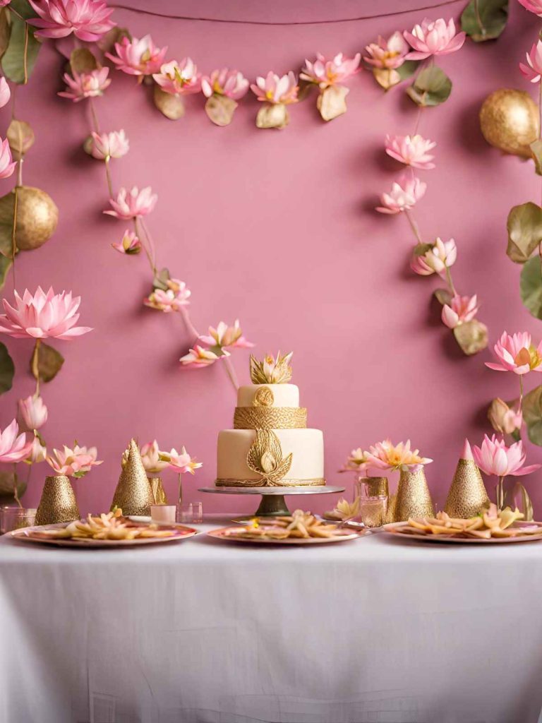 Pink & Gold Egyptian Party Theme for Girls