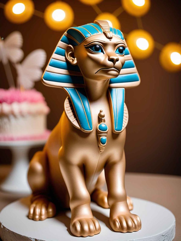 Sphinx Statue Decor Idea